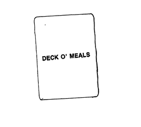 DECK O' MEALS