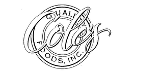 COLE'S QUALITY FOODS, INC.