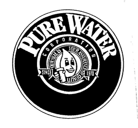 PURE WATER CORPORATION OUR SEAL IS YOUR ASSURANCE OF QUALITY SINCE 1970