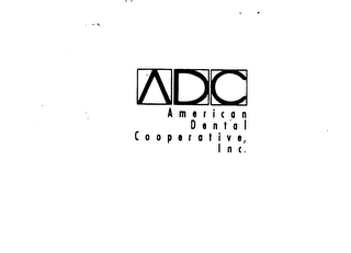 ADC AMERICAN DENTAL COOPRATIVE, INC.