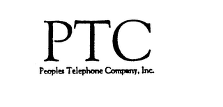 PTC PEOPLES TELEPHONE COMPANY, INC.