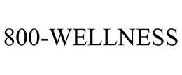800-WELLNESS