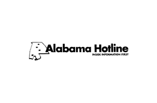 ALABAMA HOTLINE INSIDE INFORMATION FIRST