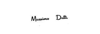 MASSIMO DUTTI