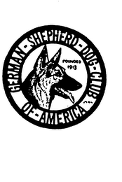 GERMAN SHEPHERD DOG CLUB OF AMERICA, INC.