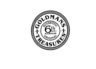 GOLDMANS TREASURES AUTHENTIC 6TH AVENUE ORIGINAL