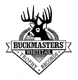 BUCKMASTERS WHITETAIL TROPHY RECORDS