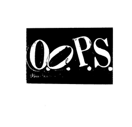 O.O.P.S. ODD ORIGINAL PROTECTIVE SUNSCREENS INC.