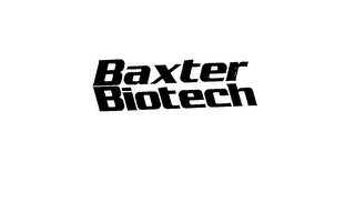 BAXTER BIOTECH