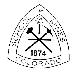 COLORADO SCHOOL OF MINES 1874