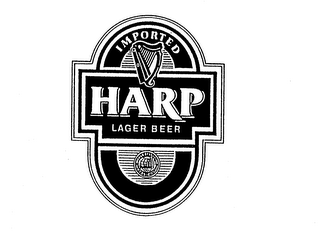 HARP IMPORTED LAGER BEER