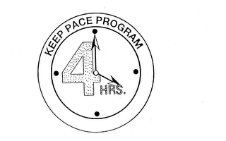 KEEP PACE PROGRAM 4HRS.