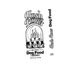 HUSH PUPPY DOG FOOD MINI CHUNK 21% PROTEIN NET WT. LBS. 18.18KG