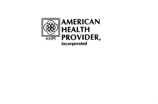 AHPI AMERICAN HEALTH PROVIDER, INCORPORATED