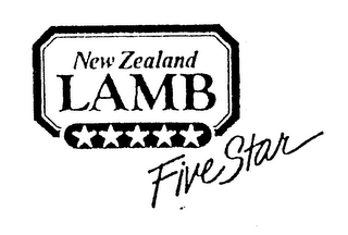 NEW ZEALAND LAMB FIVE STAR