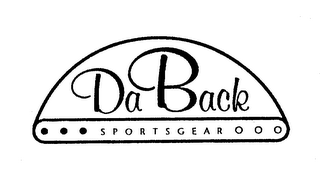 DA BACK SPORTSGEAR