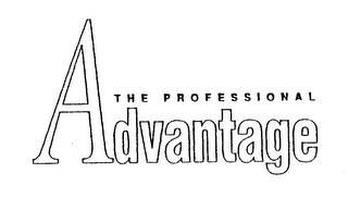 THE PROFESSIONAL ADVANTAGE