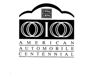 1996 1896 OIO AMERICAN AUTOMOBILE CENTENNIAL