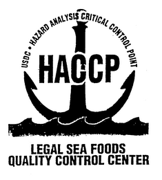 LEGAL SEA FOODS QUALITY CONTROL CENTER HACCP USDC HAZARD ANALYSIS CRITICAL CONTROL POINT