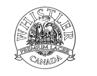 WHISTLER PREMIUM LAGER CANADA