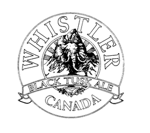 WHISTLER CANADA BLACK TUSK ALE