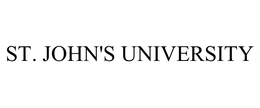 ST. JOHN'S UNIVERSITY