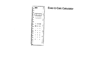 EXEC-U-CALC CALCULATOR