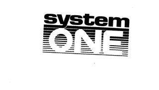 SYSTEM ONE