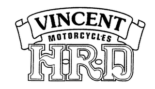 VINCENT MOTORCYCLES H R D