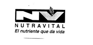 NV NUTRAVITAL EL NUTRIENTE QUE DA VIDA