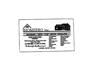 HOMEPRO INC.