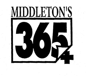 MIDDLETON'S 365 +