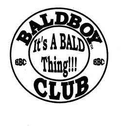 BALDBOY CLUB IT'S A BALD THING!!!