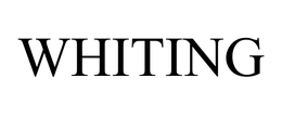 WHITING CORPORATION