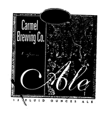 CARMEL BREWING CO. CYPRESS AMBER ALE 12 FLUID OUNCES ALE