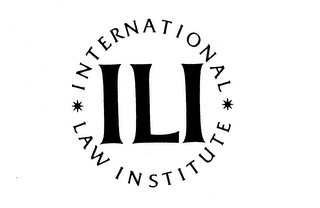 ILI INTERNATIONAL LAW INSTITUTE