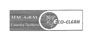 MAC-GRAY LAUNDRY SYSTEMS ECO-CLEAN