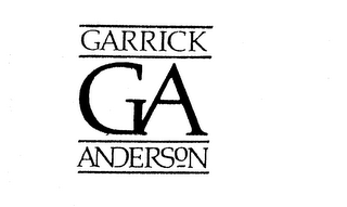 GARRICK ANDERSON GA