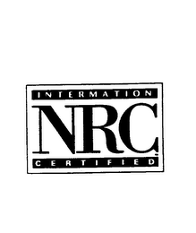 NRC INTERMATION CERTIFIED