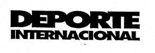 DEPORTE INTERNACIONAL