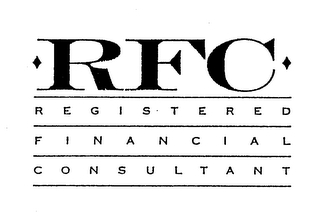 RFC REGISTERED FINANCIAL CONSULTANT