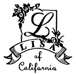 L LISA OF CALIFORNIA