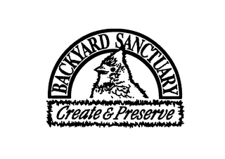 BACKYARD SANCTUARY CREATE & PRESERVE