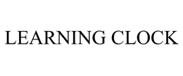 LEARNING CLOCK