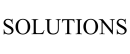 SOLUTIONS
