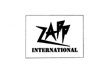 ZAPP INTERNATIONAL