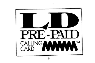 LD PRE-PAID CALLING CARD