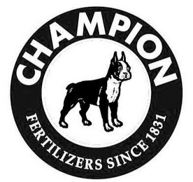 CHAMPION FERTILIZERS SINCE 1831