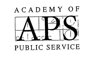 APS ACADEMY OF PUBLIC SERVICE