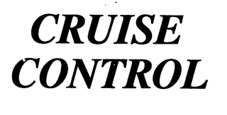 CRUISE CONTROL
